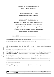 Tờ khai đăng ký khai sinh (dùng tại cơ quan đại diện Việt Nam ở nước ngoài) (áp dụng cho cả trường hợp đăng ký khai sinh quá hạn)
