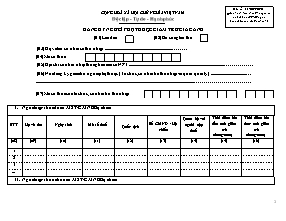 Biểu mẫu Đăng ký người phụ thuộc giảm trừ gia cảnh - Mẫu số 16/ĐK-TNCN
