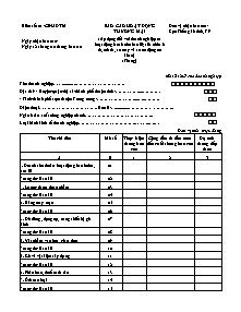 Mẫu Báo cáo hoạt động thương mại - Biểu số 01-CS/HĐTM