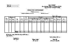 Mẫu Sổ chi tiết cổ phiếu quỹ - Mẫu số S44-DN