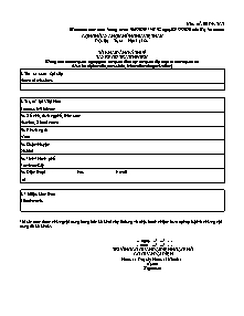 Mẫu Tờ khai đăng ký thuế (Dùng cho các cơ quan ngoại giao, cơ quan lãnh sự, cơ quan đại diện tổ chức quốc tế) - Mẫu số 06-ĐK-TCT